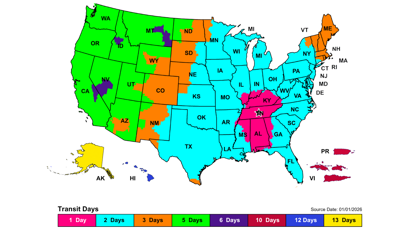 Shipping Map